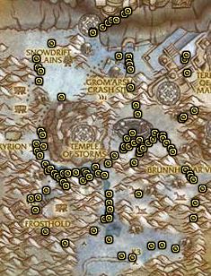Vyragosa Spawn Locations